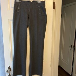 Gap stretch gray sailor pants